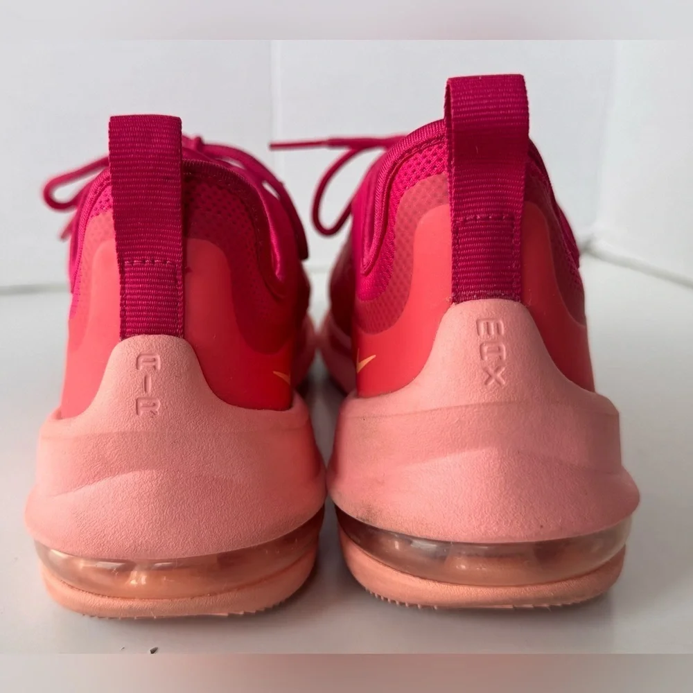 Nike Air Max Axis Rush Pink AA2168-601 Low Lace Up Running Shoes Women’s Size 8